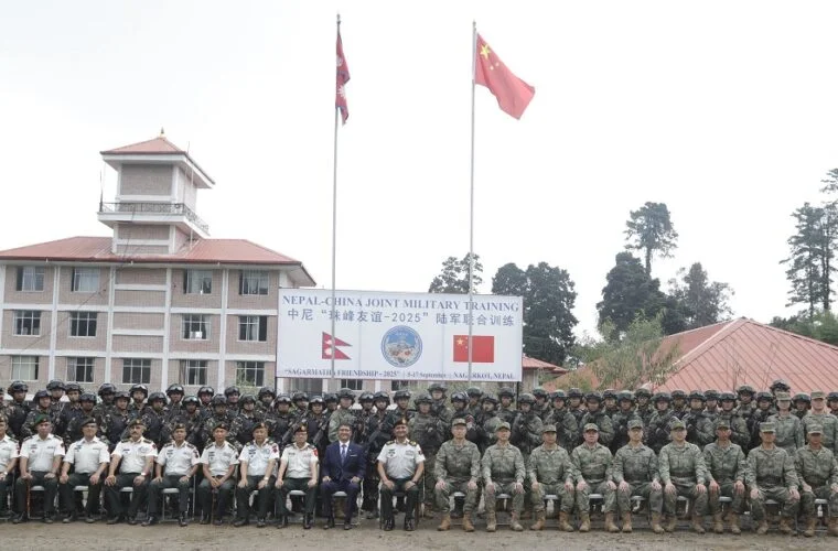 नेपाली सेना र चीनको जनमुक्ति सेनाबीच संयुक्त अभ्यास सुरु
