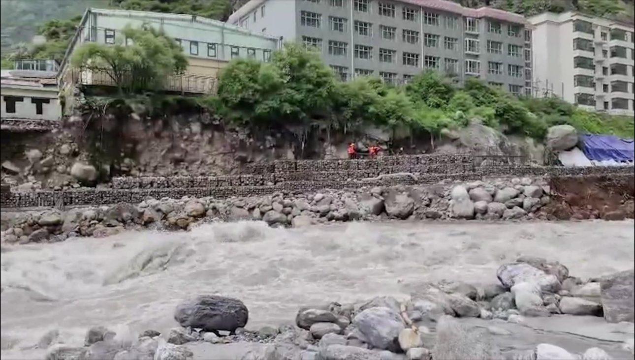 चीन तर्फ बेलिबृजको निमार्णको काम सुरु