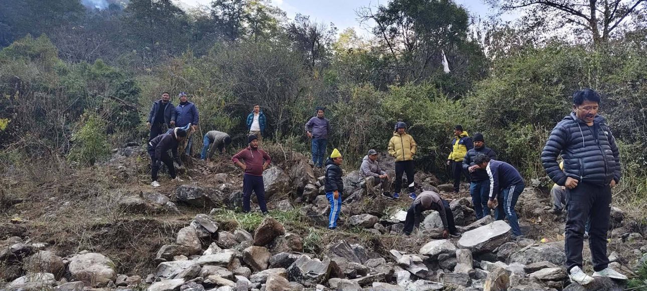 मिनी गोसाइँकुण्ड क्षेत्रमा १०८ कलात्मक धारा र गोसाईद्वार निर्माण हुँदै