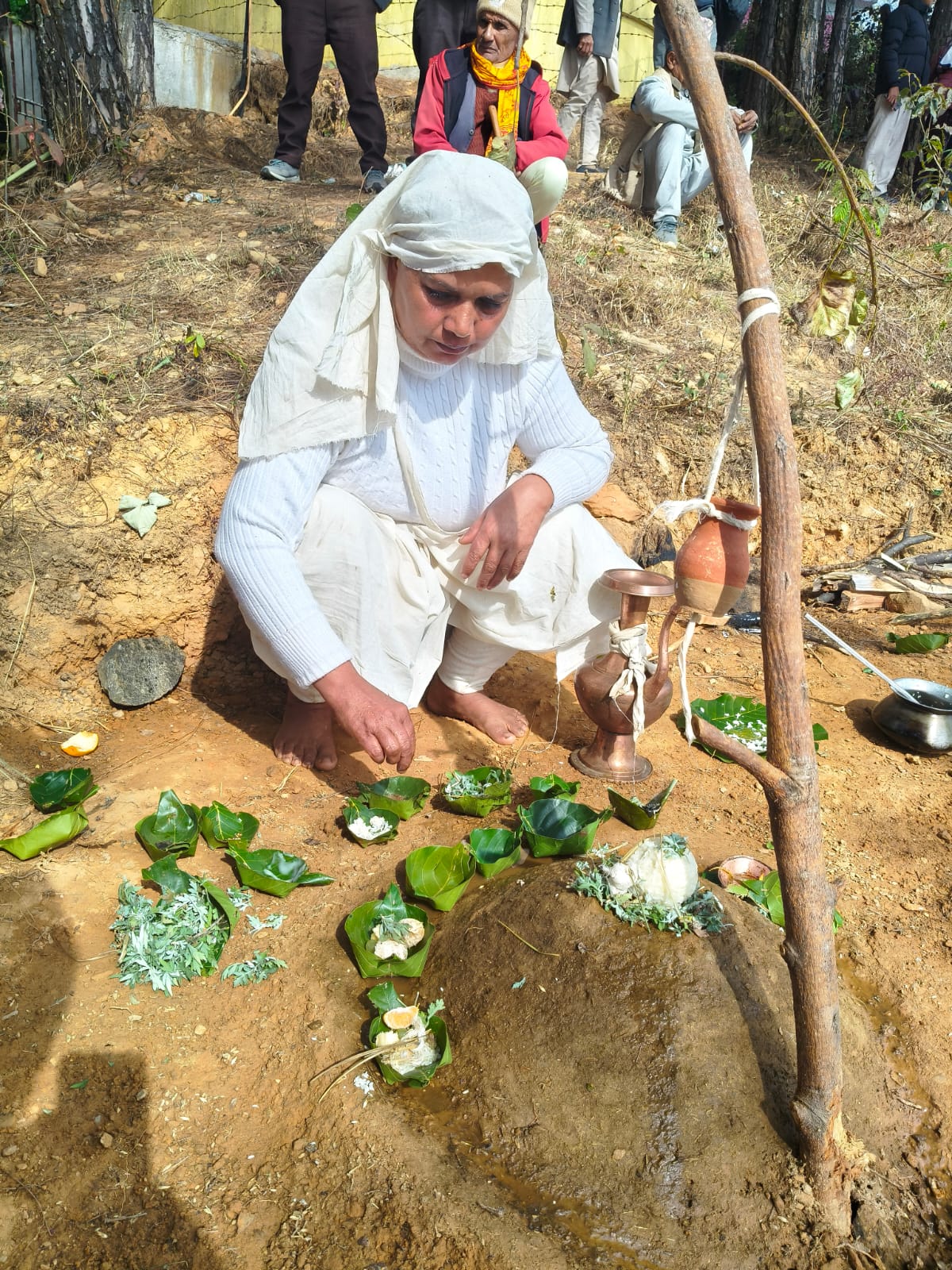 छोरीले गरिन् बाबुको काज–किरिया