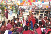 परम्परा जोगाउँदै ठूलोगाउँका गुरुङ समुदायः ‘सती घाँटु नाच’ भव्य रूपमा सम्पन्न
